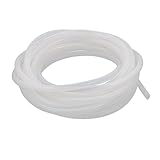 uxcell　チューブ　ホース　5 x 7mm　シリコーン素材　透明　水、空気パイプ　5m長　1ロール