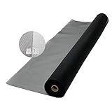 網戸 張り替え 防虫網 ネット マジックミラーネット 長さ30m巻 幅910mm 24メッシュ 銀黒