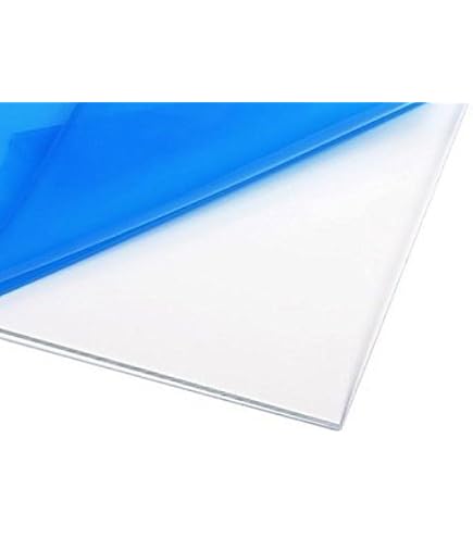 5PCS Acrylic Iridescent/Radiant Square Sheets - Rainbow PMMA Plexiglass For Crafts & Signs