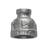 B & K削減カップリング可鍛性亜鉛メッキ鉄1 / 2 " x 1 / 8 "