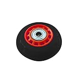 ラングスジャパン(RANGS) ウィール 1ピース入り ブラック/レッドリップスティックデラックスミニ純正交換用