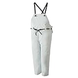 ロゴス 産業用レインウェア クレモナ水産 胸当付ズボン(ゴム式) 10061611 ホワイト 1号
