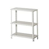 ライトラック3段 ホワイト W61×D31×H75cm【ストア･エキスプレス】