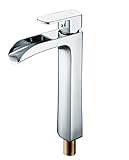 Eyekepperトールつや消しニッケルシンク蛇口ミキサータップ CW6130