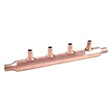 SharkBite 22786 4-Port Open Copper PEX Manifold, 1-Inch Trunk, 3/4-Inch, 1/2-Inch Ports by Sharkbite