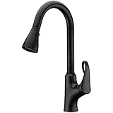 Dawn AB06 3292DBR Single-Lever Pull-Out Kitchen Faucet, Dark Brown Finished by Dawn
