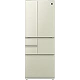 シャープ SHARP プラズマクラスター冷蔵庫(幅68.5cm) 502L 観音開き メガフリーザー 6ドア シャンパンゴールド SJ-F501E-N