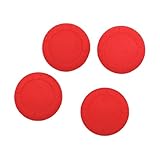 A-CRAFT 同色4個セット スイッチ用 ジョイコン スティック キャップ カバー (レッド4個)