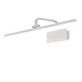 lqqgxlモダンLEDミラーヘッドライト浴室Nordic Conciergeミラーライトドレッサーライトバスルームアクセサリー L ホワイト LQQGXL