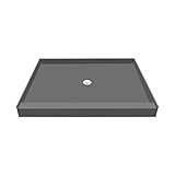 タイルRedi USA p3042 C-pvc RediベースSingle縁石シャワーでパンセンターDrain , 30 " D x 42 " W