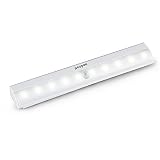 Arc Light センサーライト 10LED 人感センサー 乾電池式 屋内照明 自動点灯 昼光色 ウォールタイプ 貼り付け型 キッチン クロゼット 玄関に最適