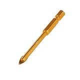 KOZEEY6mm　超硬　チップ　ドリル　ビット　ツール　穴　鋸　ミラー　ガラス　セラミック　ゴールド用