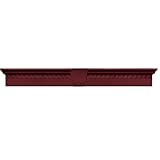 Buildersエッジ060020643027 43 5 / 8 " x 6 "クラシックDentilウィンドウヘッダー027、ブルゴーニュ