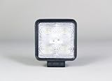 Sound Off Signal EWLF0500SBDF0W White 4.3' 500-Lumen Square LED Work Light with Flood Illumination P