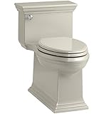 KOHLER K-6428-G9 Memoirs Stately Comfort Height Skirted One-Piece Compact Elongated 1.28 GPF Toilet 