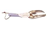 Joseph Bentley Traditional Garden Tools Flourish Stainless Steel Potting Scoop, French Lavender [並行輸
