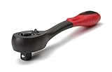 TEKTON 1458 1/2-Inch Drive by 10-Inch Quick-Release Composite Offset Ratchet, 72-Tooth Oval Head [並行
