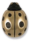 Ladybug Doorbell Ringer - Bronze [並行輸入品]