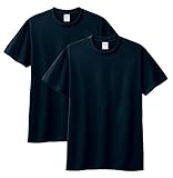 [プリントスター] 半袖 5.6オンス へヴィー ウェイト Tシャツ 00085 2枚組 ネイビー S