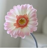 かわいい 造花の ガーベラ 20本 ライトピンク おしゃれな インテリアや 飾りつけ等に