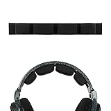 Geekria ヘッドバンド 互換性 ヘッドホンヘッドバンド メッシュ生地 パッド ゼンハイザー Sennheiser HD600, HD580, HD650, HD660 S 対応 交換用 (ブラック)