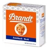 Brandt Zwieback Rusk Toast - 8 oz by Brandt