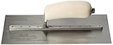 MARSHALLTOWN The Premier Line MXS1SS 11-Inch by 4-1/2 Stainless Steel Finishing Trowel with Curved W
