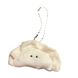 小型餃子ぬいぐるみキーホルダーソフトぬいぐるみギフト女性ガールバックパックバッグペンダント装飾ぬいぐるみぬいぐるみ