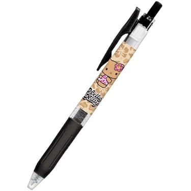 あやたん☻♡ ペンセット パープル ローズ ボールサイン ティアラ ノック式ボールペン 0.8mm ゲルインク