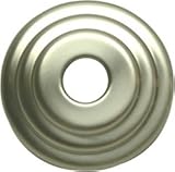 キングストン真鍮flclassic8 NuvoFusion Made to Match Decor Escutcheon、サテンニッケル