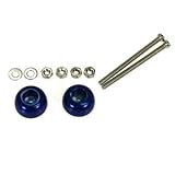 イーグル模型 ミニ四駆用 3.4gマスダンパー(2) シルバースクリュー 品番MINI4-SL8S-R-BL