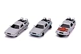 Nano Hollywood Rides BACK TO THE FUTURE バックトゥザフューチャー デロリアン ミニカー
