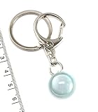 [クラフトハウス] 水琴鈴 キーホルダー 6色 1個 鈴 宝来鈴 (ブルー)