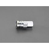 エスコ Rc1/4"雌ねじソケット(ワンプッシュ/ロックガード付) EA140DW-2