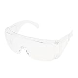 Perfk ラボ安全保護ゴーグル　超耐摩耗性　木工　金属工事　実験室　作業　撮影　高品質　PC材質　調節可能　クリア