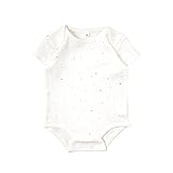 10mois 半袖ボディ リコットン ホワイト 80㎝ 18152298