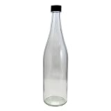酒瓶 サケM720PP 720ml (黒ネジCAP)