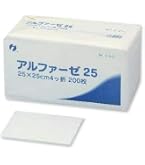 Amazon | OO Osaki(オオサキ) 不織布ガーゼ RPクロスガーゼ 4号 200枚