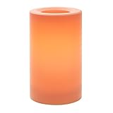 Inglow cgt20305scインドア/アウトドアプラスチックPillar Candle with 5-hourタイマー、3 5インチ、日の出
