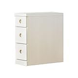 アルファタカバ 押し入れ用すき間収納(奥行55cm) 2.5cm刻み選べる押入れ収納 すきま収納 幅20cm3段(高さ55cm)ホワイト