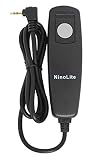 NinoLite リモートコマンダー RS003 RM-S1AM の互換品 カメラ α900 α99 α77II α65 α57 α55 α37 α33等対応