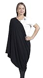 Ultra High Quality Bamboo Nursing Cover, Infinity Nursing Scarf for Breastfeeding, Black by Luxuriou