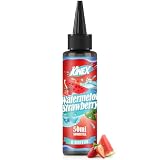 電子タバコ リキッド スイカイチゴ ショートフィルボトル 大容量 50ml りきっど VG70：PG30 ニコチンなし タールなし E-Liquid