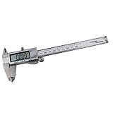 高品質1ピースメタル6インチ150ミリメートルステンレス鋼の電子デジタルノギスマイクロメーター測定