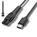 5V出力 フィリップス シェーバー用充電ケーブル Type-C 1M シリーズ 充電器 ブラシ付き 髭剃り 充電コード