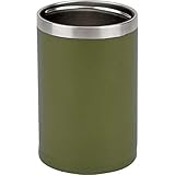 和平フレイズ 冷たさ長持ち! 缶ホルダー タンブラー 350ml缶用 フォレストグリーン 真空断熱 保温 保冷 フォルテック RH-1533