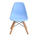 快適ホームズ キッズイームズチェア Aタイプ スカイブルー EA-005SB