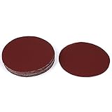 uxcell サンディングディスク 　人工石研磨 800 グリット　サンディングディスクサンドペーパー 　 直径12.7cm 20個