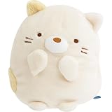 すみっコぐらし 『すみっコのおきにいり』 むにっとぬいぐるみ ねこ MV50201 H135×W100×D105mm