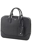 ペッレモルビダ ブリーフケース 本革 キャピターノ エンボスレザー メンズ ブラック CA010-BK